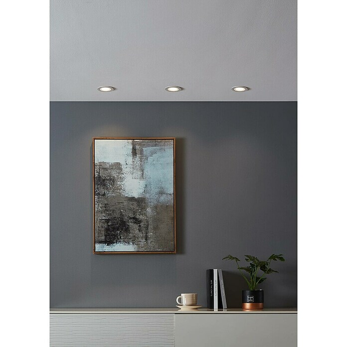 Eglo connect.z Led-inbouwspot CAROSSO-Z (4,7 kW, Diameter: 95 mm, Wit) | BAUHAUS