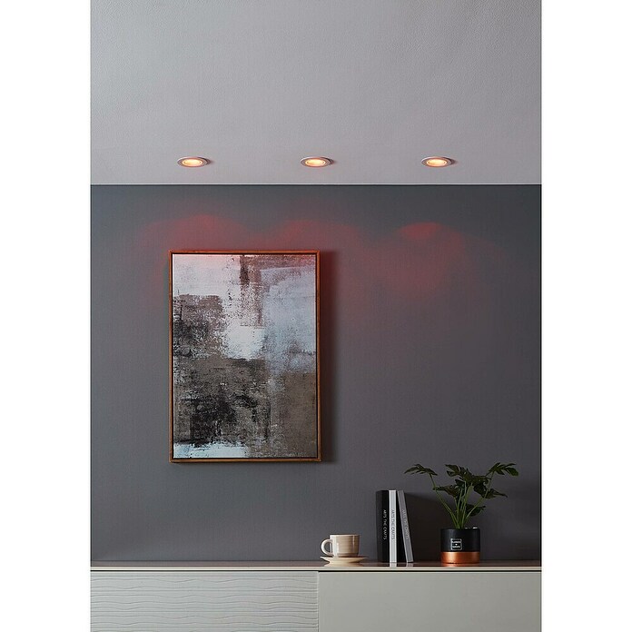 Eglo connect.z Led-inbouwspot CAROSSO-Z (4,7 kW, Diameter: 95 mm, Wit) | BAUHAUS