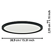 Eglo connect.z Ledpaneel, rond ROVITO-Z (18,5 W, Ø x h: 39 x 3 cm, RGBW) | BAUHAUS
