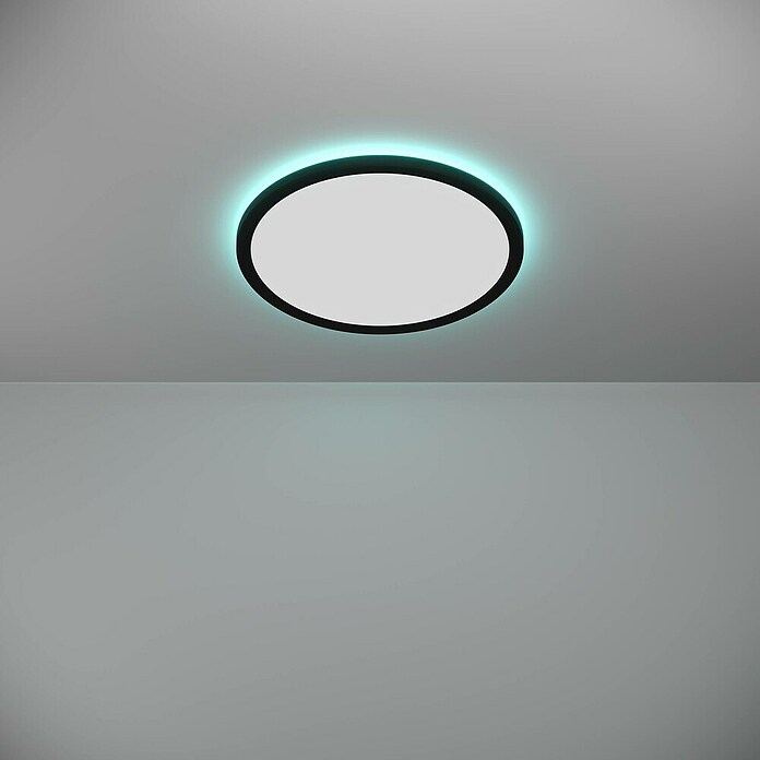 Eglo connect.z Ledpaneel, rond ROVITO-Z (18,5 W, Ø x h: 39 x 3 cm, RGBW) | BAUHAUS