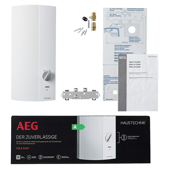 AEG Durchlauferhitzer DDLE Easy (21 kW, Elektronisch) | BAUHAUS