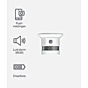 KlikAanKlikUit Draadloze rookmelder ZSDR-850 (Alarmsignaal: 85 dB) | BAUHAUS