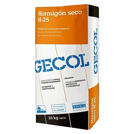 Gecol  Hormigón seco H-25