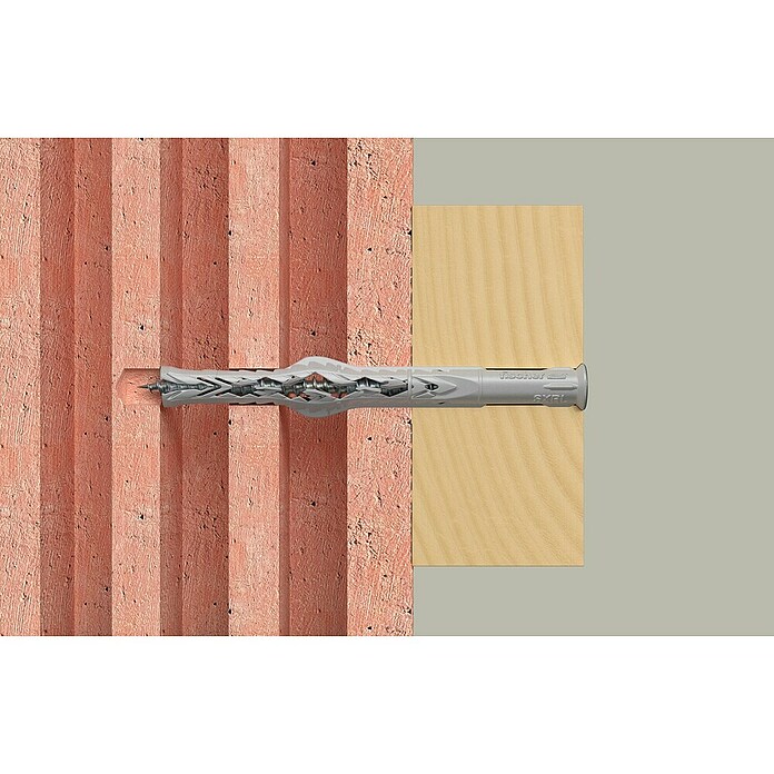 Fischer Dolgi zidni vložek SXRL  (Dolžina zidnega vložka: 100 mm, Premer izvrtine: 8 mm, Jeklo, 4 kos) | 1060 - Dübel | AADD - Dübel | AAD - Kleineisenwaren | AA - Eisenwaren | A - Eisenwaren | BAUHAUS