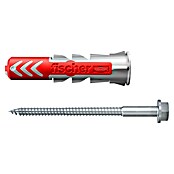 Fischer Schrauben- & Dübel-Set DuoPower 6,8,10 S (Geeignet für: Voll- und Lochbaustoffe, Nylon, Stahl, 18 Stk.) | BAUHAUS