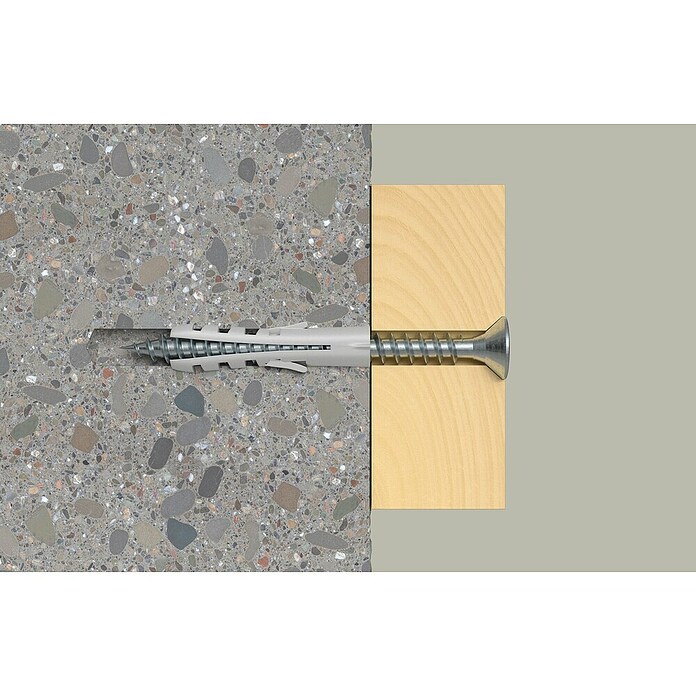 Fischer Spreizdübel S 16 (16 x 80 mm, Ohne Rand, Nylon, 10 Stk.) | BAUHAUS