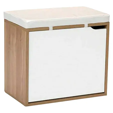 Asiento con espacio de almacenaje