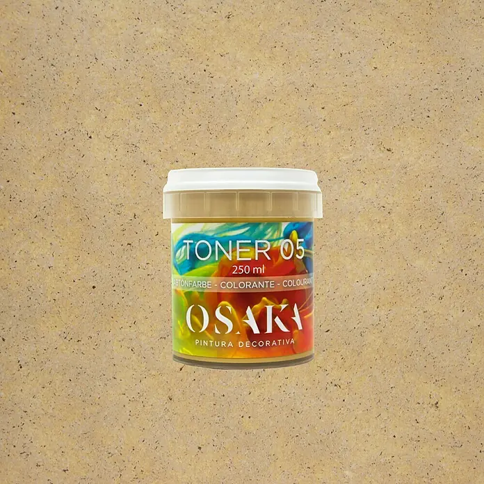 Osaka Colorante Toner - Amarillo 5, 250 ml - Bote de pintura "Toner 05" de Osaka, 250 ml, Betonfarbe - Colorante - Colourant. Ideal para pintura decorativa.