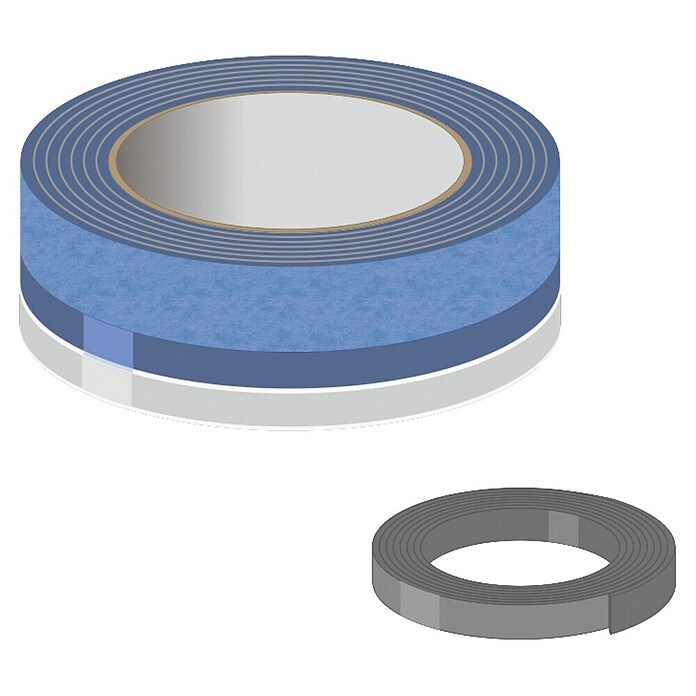 Voegenband voor baden (3 m x 9,5 cm, Geschikt voor: Badkuipen en douchebakken) | BAUHAUS
