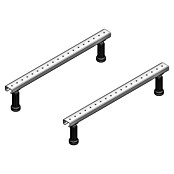 Juego de pies para bañera (2 ud., Apto para: Bañera acrílica) | BAUHAUS