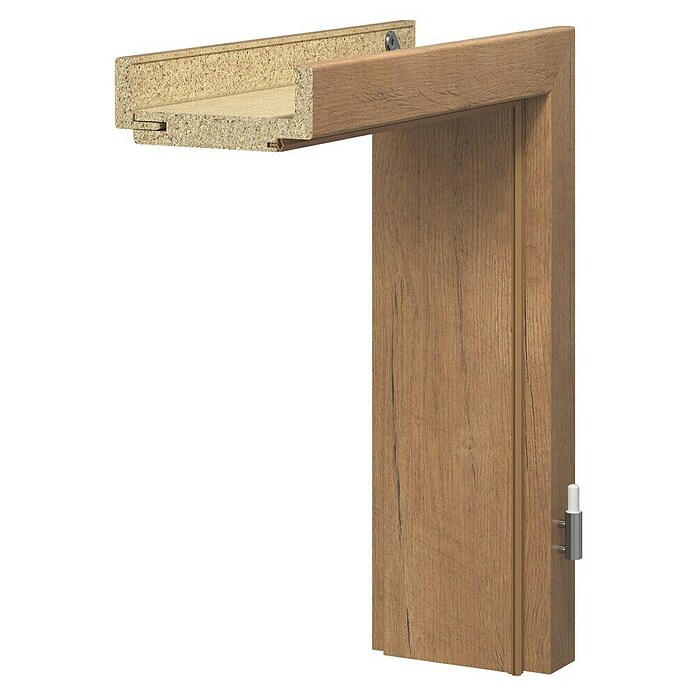 GetaDoor Laminit Dovratnik GL335  (750 x 2.000 mm, Debljina stijenke: 100 mm, Smjer otvaranja: Desno, Svijetlo smeđa) | BAUHAUS