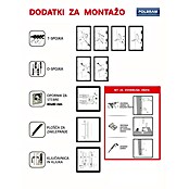 Polbram Vrtna vrata Liam desna  (90 x 150 cm, Nerjavno jeklo, Antracit) | Kovinska ograjna vrata | Vrtna in ograjna vrata | Ograje in zastori | Vrt in prosti čas | Izdelki | BAUHAUS