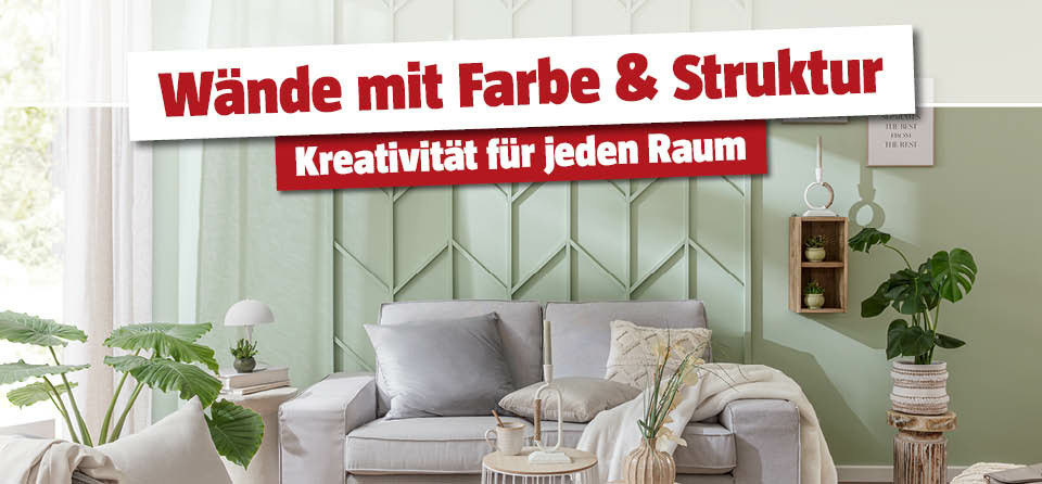 Dekorative Wandgestaltung
