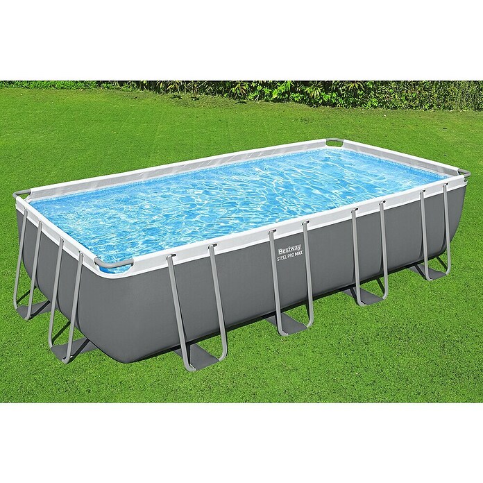 Bestway Montažni bazen Steel Pro MAX  (Do x Š x V: 549 x 274 x 122 cm, 14,812 l) | Bazeni z okvirjem | Montažni bazeni | Vrtni bazeni | Bazeni | Vrt in prosti čas | Izdelki | BAUHAUS