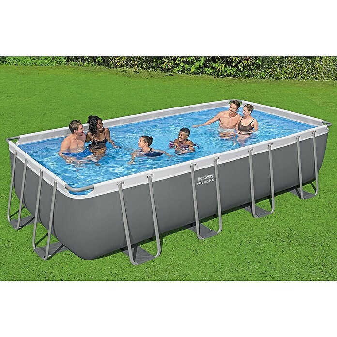 Bestway Montažni bazen Steel Pro MAX  (Do x Š x V: 549 x 274 x 122 cm, 14,812 l) | Bazeni z okvirjem | Montažni bazeni | Vrtni bazeni | Bazeni | Vrt in prosti čas | Izdelki | BAUHAUS