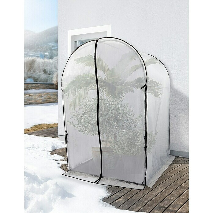 Windhager Winterschutzzelt Mediterraneo (120 x 120 x 180 cm, Gitterfolie) | BAUHAUS