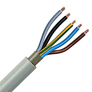 Mantelleitung NYM-J 5x10 mm² (Anzahl Adern: 5 Stk., 10 mm², 25 m)