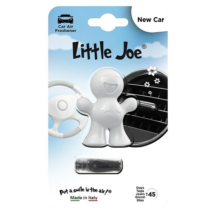 Dišava za avto Little Joe  (New Car) | Osvežilci zraka | Avtomobilska oprema | Dodatna oprema za avtomobile | Navtika, avtomobili in kolesa | Izdelki | BAUHAUS