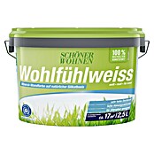 Schöner Wohnen Wandfarbe Wohlfühlweiß (Weiß, 2,5 l, Matt)