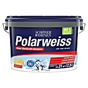 Schöner Wohnen Wandfarbe Polarweiß (Weiß, 2,5 l, Matt)