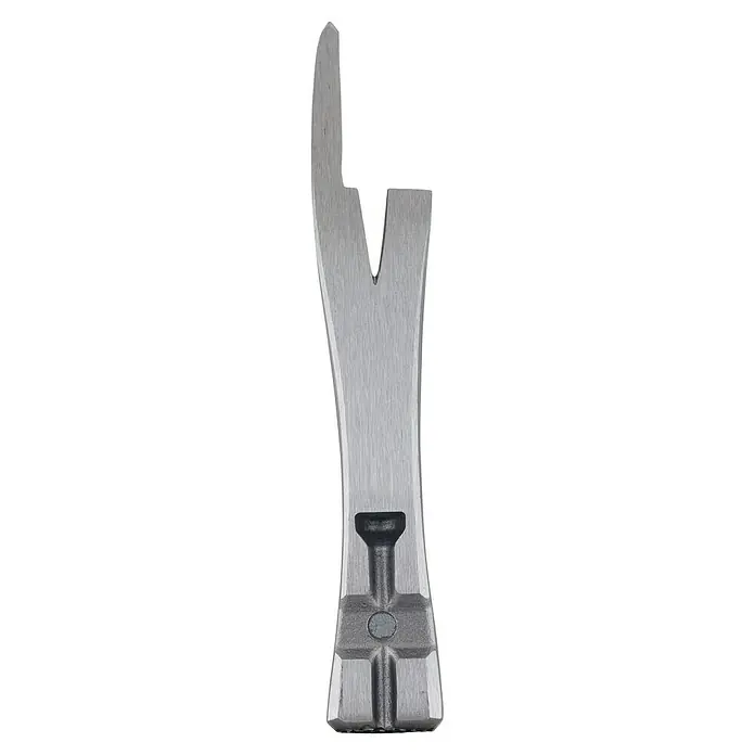 Picard Martillo de carpintero - Largo: 312 mm, 800 g, Acero - Palanca gris metálica con uña extractora de clavos y tapa de golpeo negra.