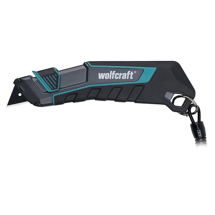 Wolfcraft Skalpel sa zaustavljačem PRO SAFETY  (Trapezna oštrica) | BAUHAUS