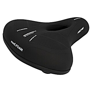 Fischer R.E.Med. Fahrradsattel (Memory-Foam-Einlage, Geeignet für: Touren- & Cityräder)