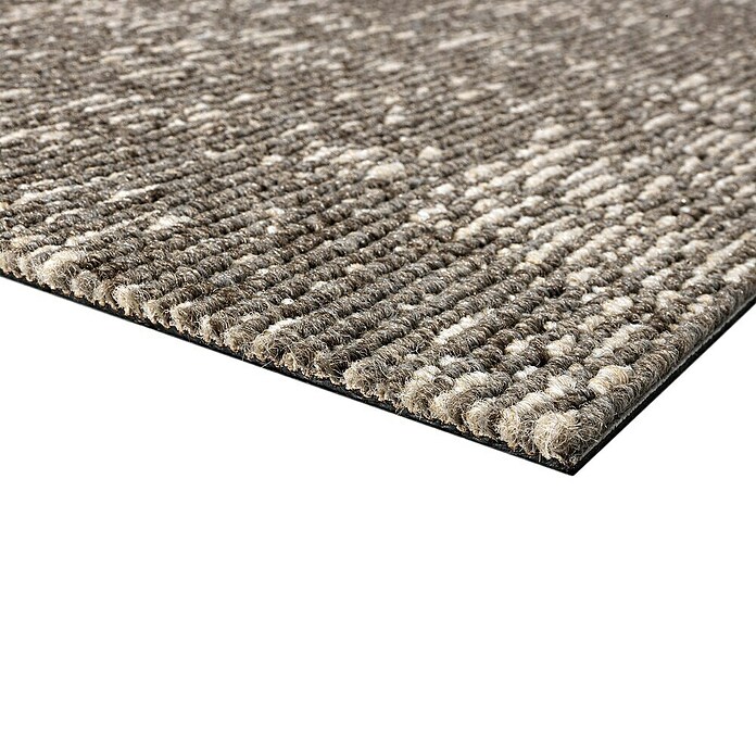Teppichfliese Emotion (50 x 50 cm, Schlinge, 100 % Polyamid SDN, Braun/Beige) | BAUHAUS