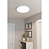 Eglo Fueva 5 Led-plafondlamp, rond Wit (Ø x h: 28,5 x 2,8 cm, Warm wit) | BAUHAUS