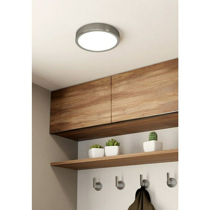 Eglo Fueva 5 Led-plafondlamp, rond (Ø x h: 21 x 2,8 cm, Warm wit) | BAUHAUS