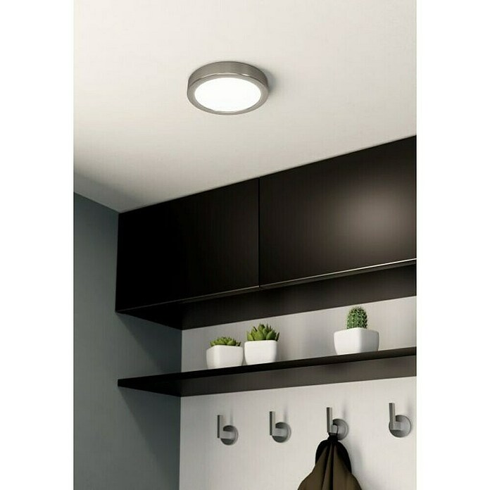 Eglo Fueva 5 Led-plafondlamp, rond (Ø x h: 16 x 2,8 cm, Warm wit) | BAUHAUS