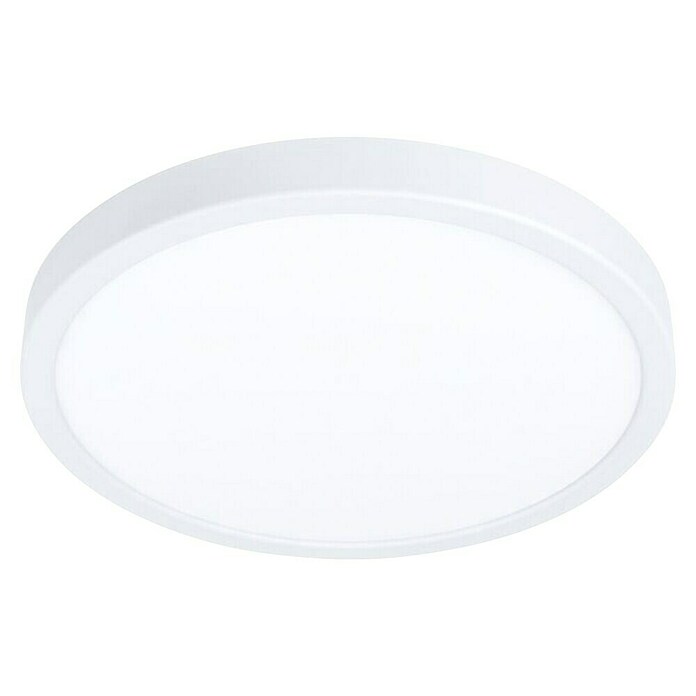 Eglo Fueva 5 Led-plafondlamp, rond Wit (Ø x h: 28,5 x 2,8 cm, Warm wit) | BAUHAUS