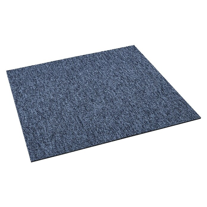 Teppichfliese Solid (Schlinge, 100 % Polyamid SDN, Blau) | BAUHAUS