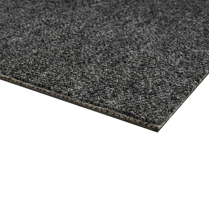 Teppichfliese Vienna (50 x 50 cm, Schlinge, 100 % Polypropylen, Anthrazit) | BAUHAUS