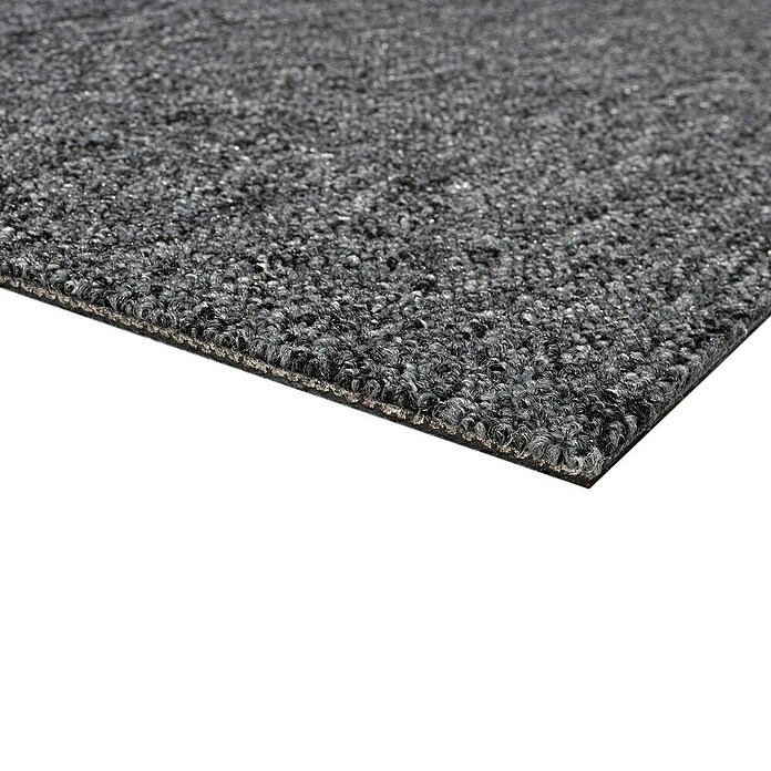 Teppichfliese Solid (Schlinge, 100 % Polyamid SDN, Grau) | BAUHAUS