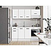 Kuhinjski komplet Arani  (Širina: 180 cm, Bela, Brez električnih naprav) | 4171 - Küchenzeile ohne E-Geräte | DCFA - Küchenmöbel und Zubehör | DCF - Küche | DC - Sanitärinstallation | D - Sanitär | BAUHAUS