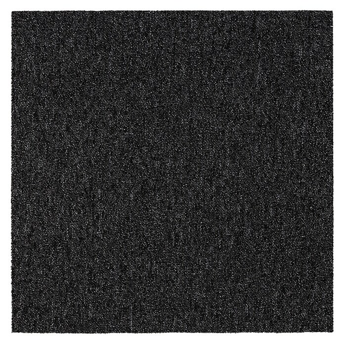 Teppichfliese Solid (50 x 50 cm, Schlinge, 100 % Polyamid SDN, Anthrazit) | BAUHAUS