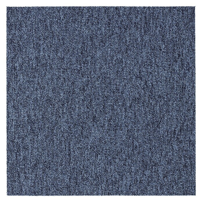 Teppichfliese Solid (Schlinge, 100 % Polyamid SDN, Blau) | BAUHAUS