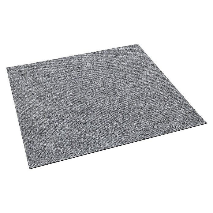 Teppichfliese Sprinter (Nadelfilz, 80 % Polypropylen, 20 % recyceltes PET, Hellgrau) | BAUHAUS