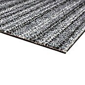 Teppichfliese Vienna (Schlinge, 100 % Polypropylen, Grau Gestreift) | BAUHAUS