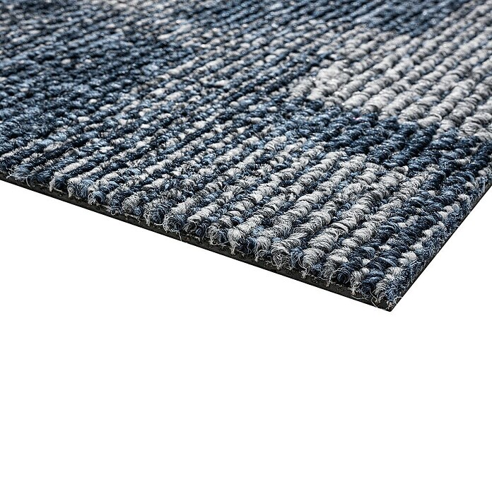 Teppichfliese Santo (50 x 50 cm, Schlinge, 100 % Polypropylen, Dunkelblau) | BAUHAUS