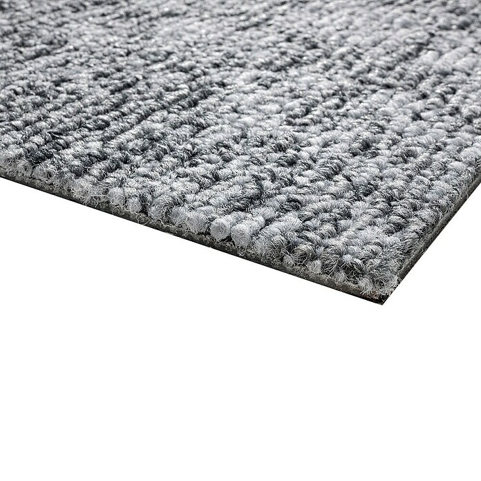 Teppichfliese Realise (50 x 50 cm, Schlinge, 100 % Polypropylen, Silver) | BAUHAUS