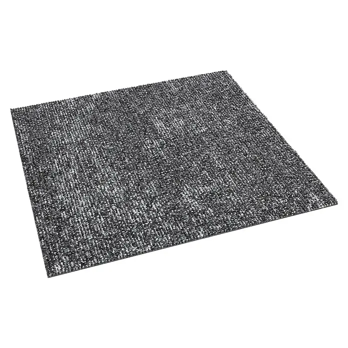 Teppichfliese Explore - Schlinge, 100 % Polypropylen, Metal - Strukturierter grauer Teppich, ideal für moderne Wohnräume. Er verleiht jedem Raum eine stilvolle Note und sorgt für Komfort.