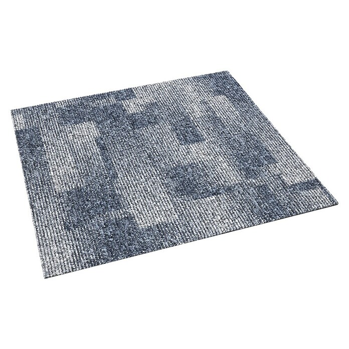 Teppichfliese Santo (50 x 50 cm, Schlinge, 100 % Polypropylen, Dunkelblau) | BAUHAUS