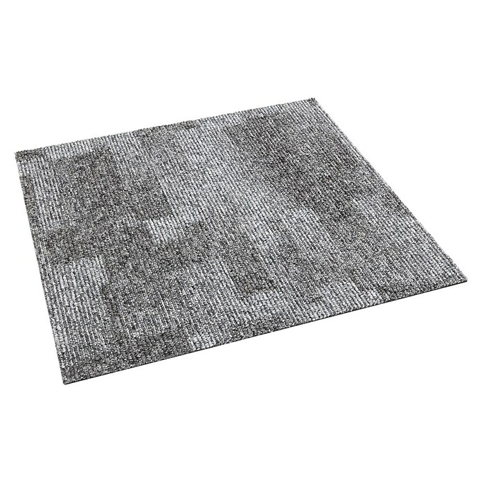 Teppichfliese Santo (50 x 50 cm, Schlinge, 100 % Polypropylen, Grau) | BAUHAUS