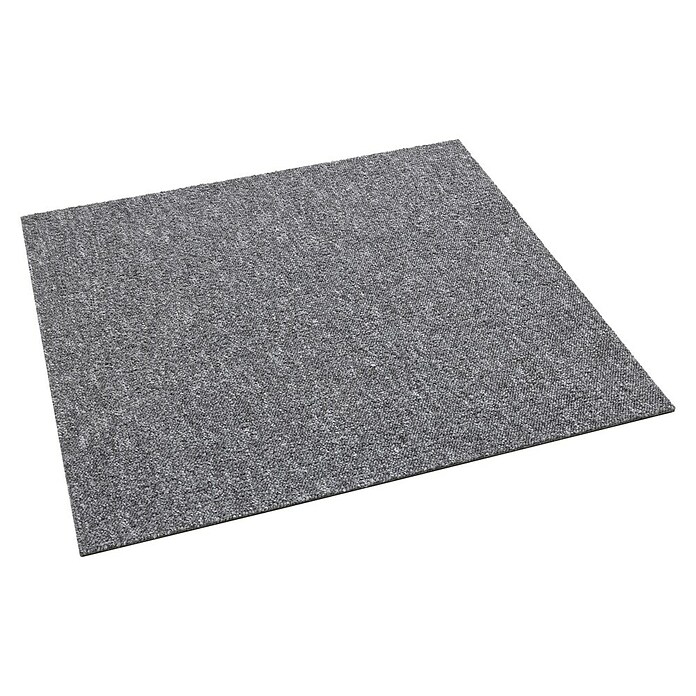 Teppichfliese Vienna (50 x 50 cm, Schlinge, 100 % Polypropylen, Mittelgrau) | BAUHAUS