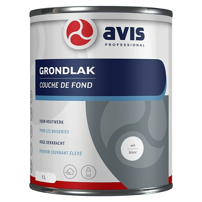 Avis Professional Grondverf (Wit, 1 l) | BAUHAUS