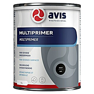 Avis Professional Hechtprimer (1 l, Zwart, Op basis van oplosmiddelen)