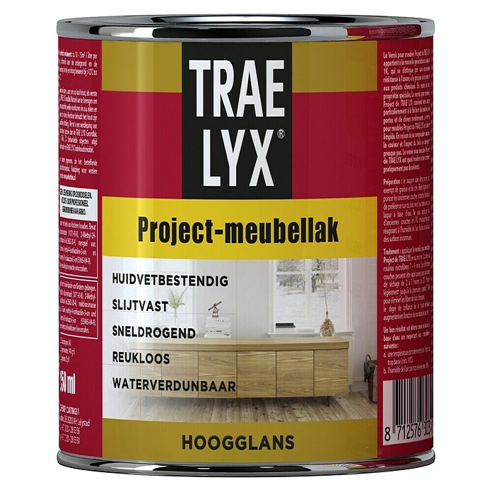 Blanke meubellak (Kleurloos, 250 ml, Hoogglans) | BAUHAUS