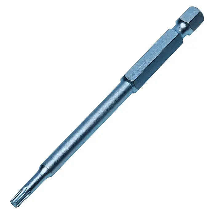 Fast Bit-Set - 2 x Bit T 15, Bitlänge: 55 mm - Metallischer Sechskantschaft-Schrauberbit mit Torx (Stern)-Spitze.